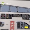 KELIK K32024 Mirage 2000C - interior 3D decals for Kitty Hawk/Zimi models kit 1/32